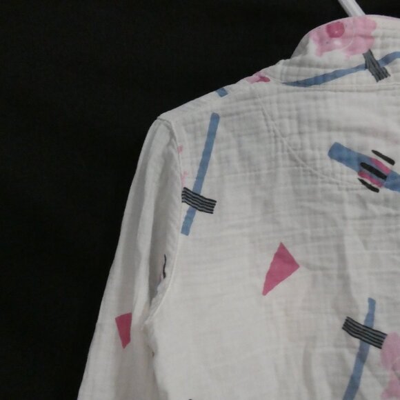 Unbranded | medium | P2P 18 inches measured | Pig Pattern Button-Up Pajama Top - Picture 9 of 15